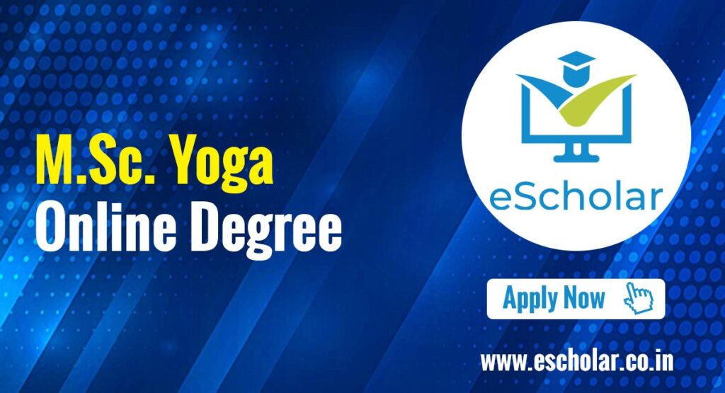 M.Sc Yoga degree