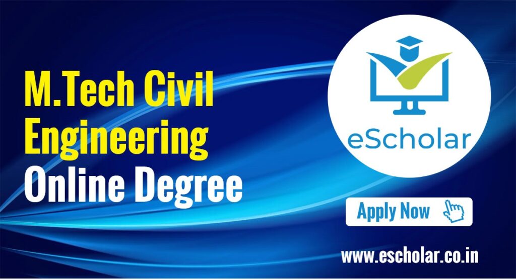 M.Tech Civil Engineering degree