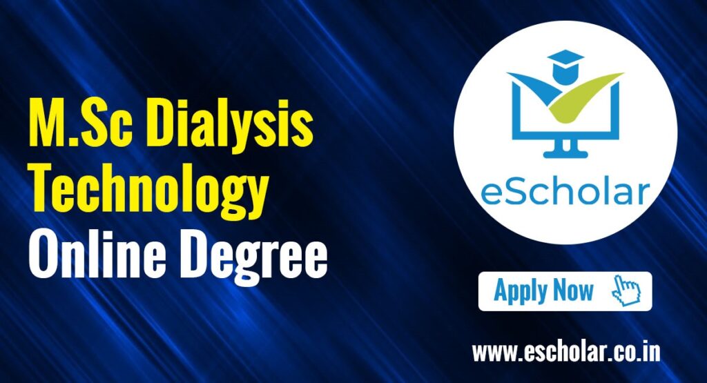 M.Sc Dialysis Technology degree
